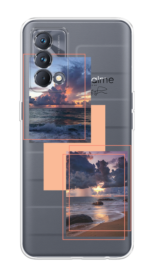 

Чехол на Realme GT Master Edition "Sky collage", Розовый;прозрачный;синий, 2510450-1
