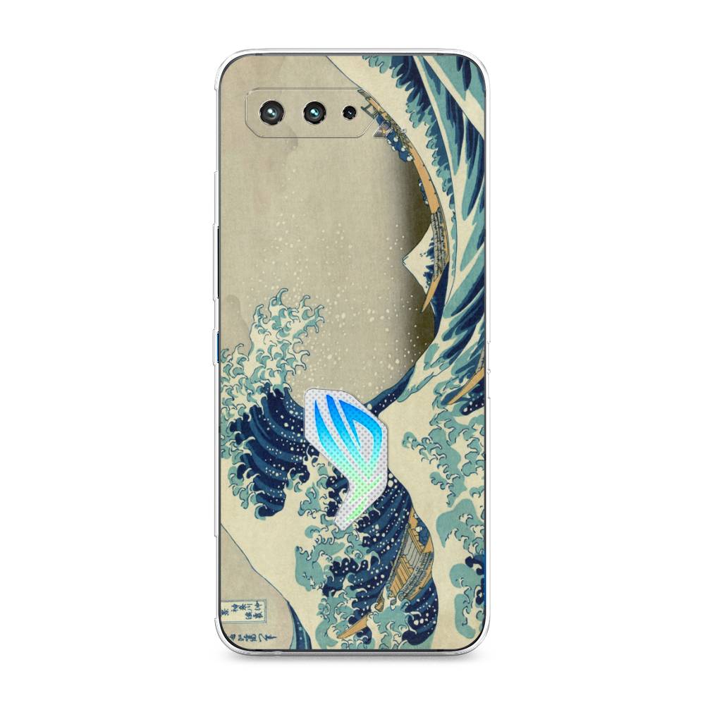 фото Чехол awog "большая волна в канагаве" для asus rog phone 5