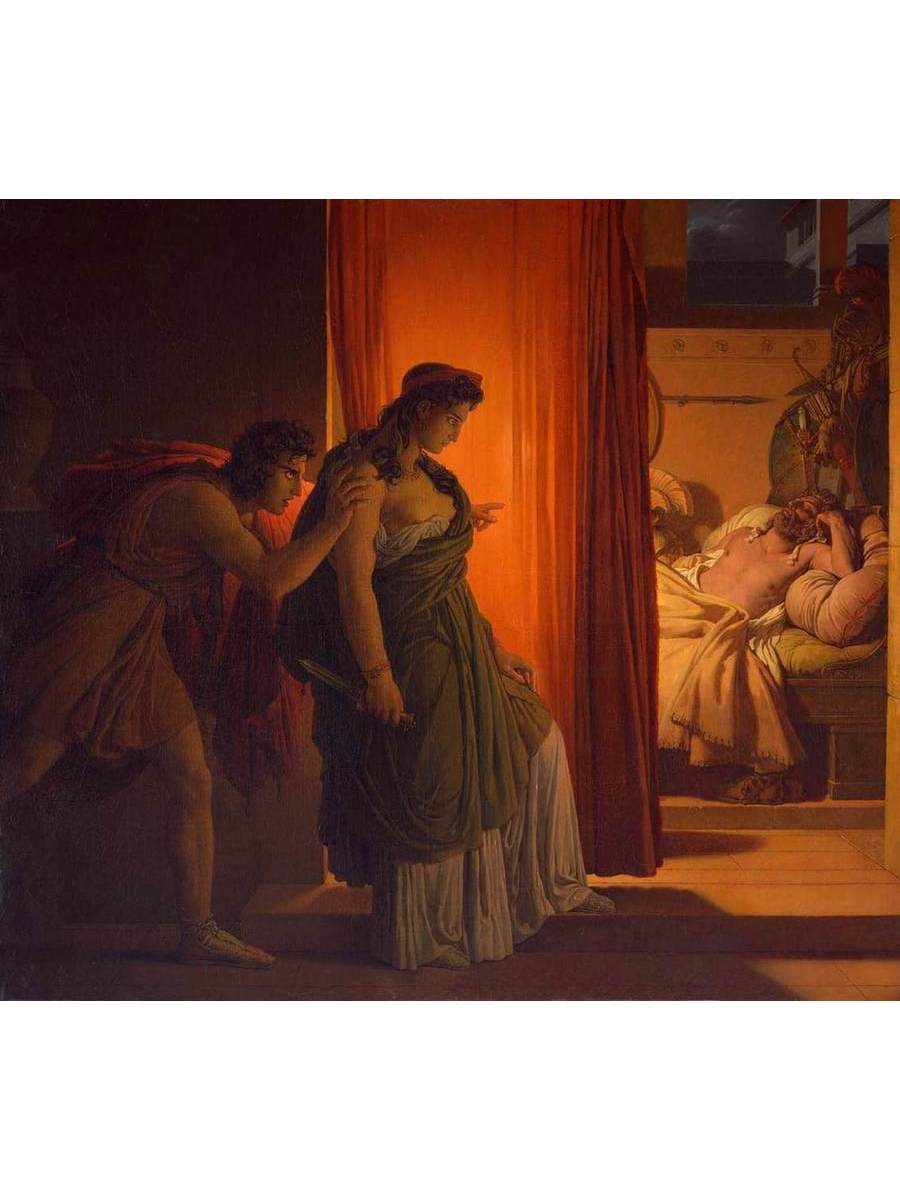 

Постер DRABS A2 Герен Пьер-Нарсис Clytemnestra and Agamemnon