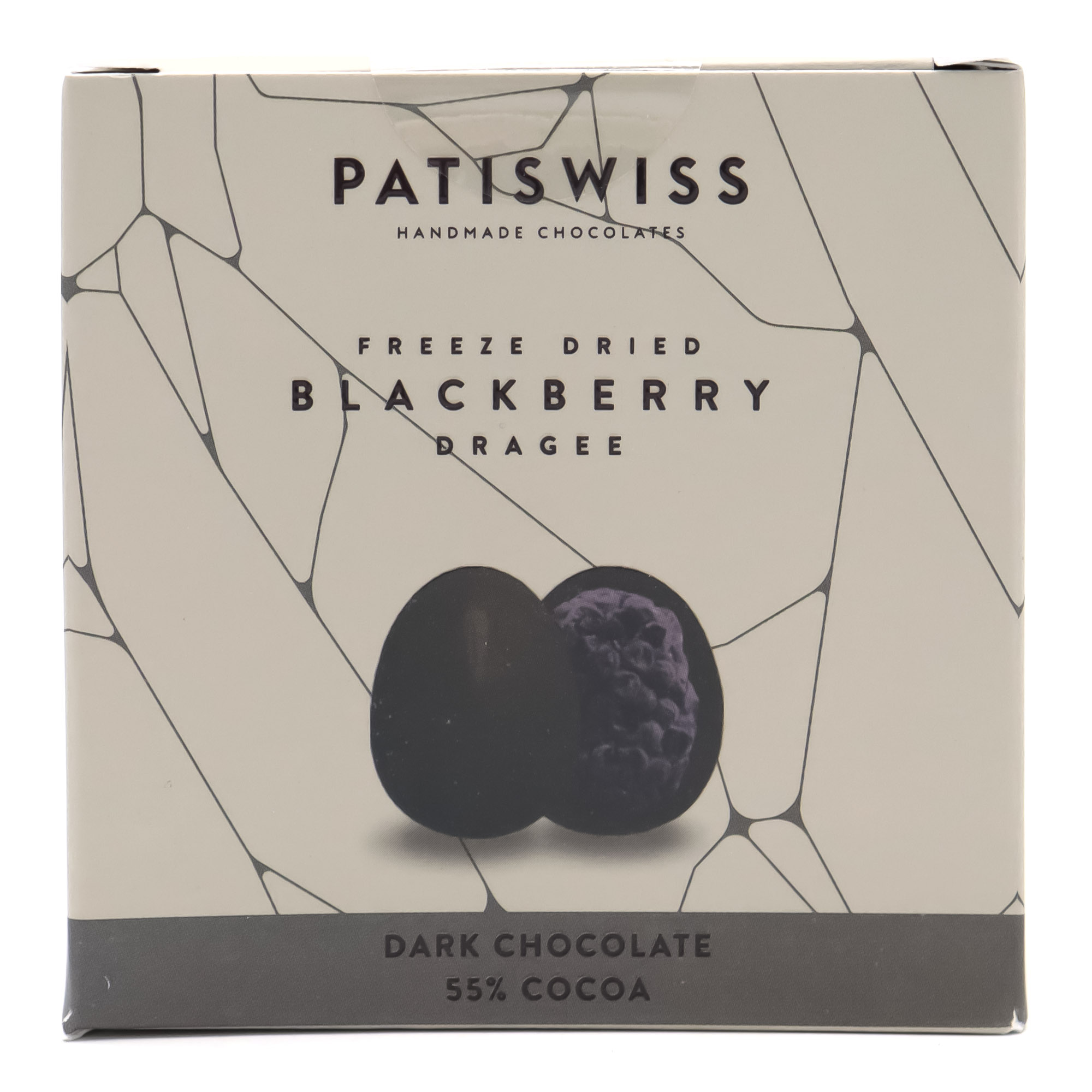 

Драже Patiswiss из темного шоколада и ежевики 100 г