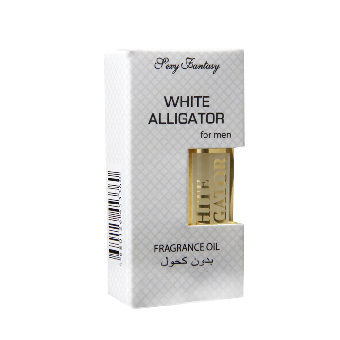 

Арома-масло для тела мужское White Alligator , 7 мл 7813808