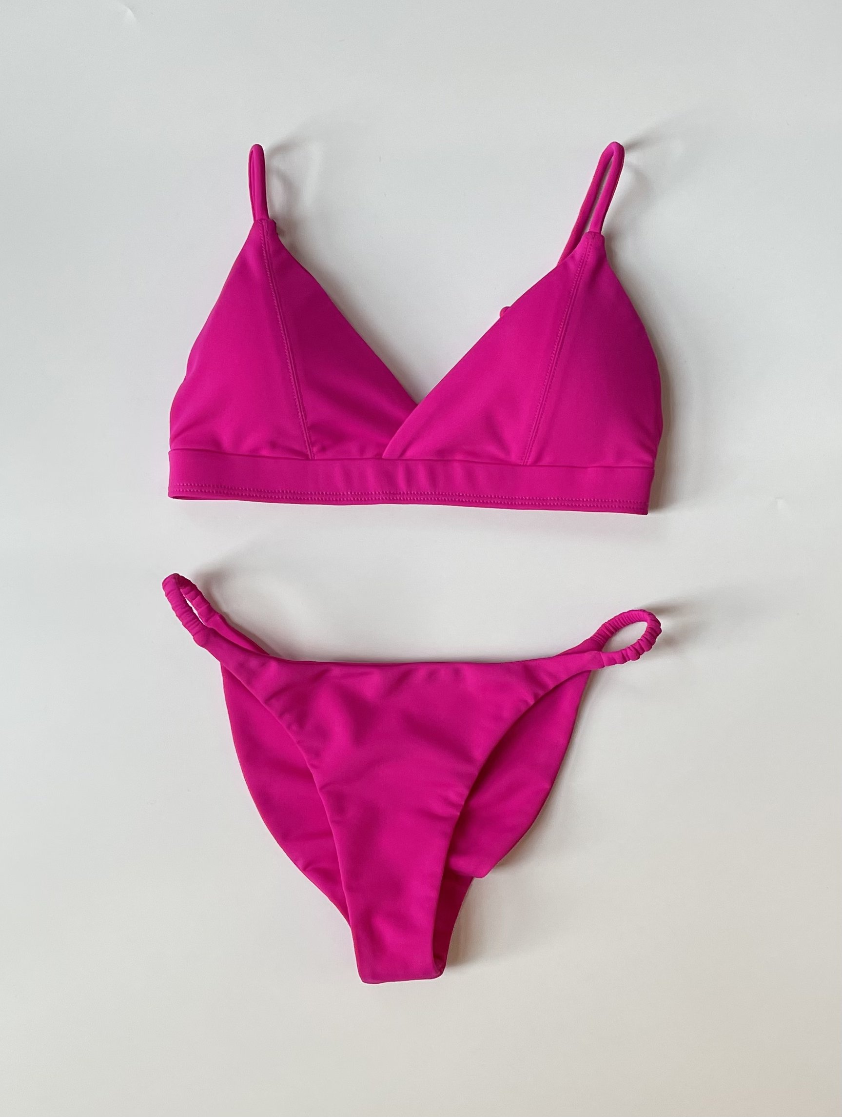 

Купальник раздельный женский Balibikini Лейла матовый розовый S, Лейла матовый