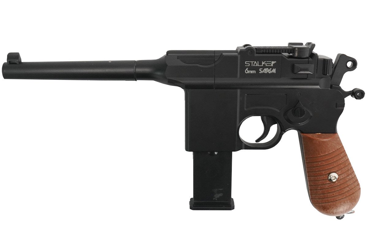 

Пистолет Stalker SA96M Spring 6 мм (аналог Mauser C96), Черный