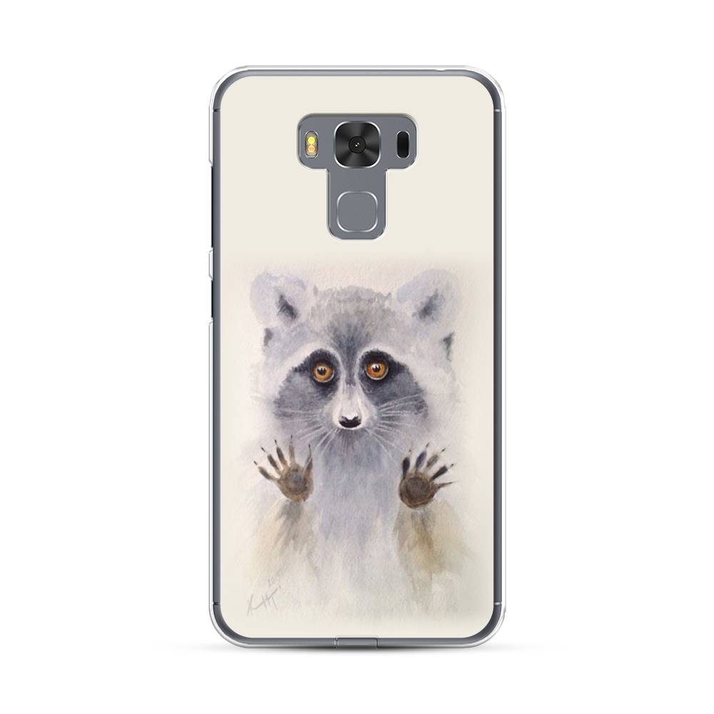 

Чехол Case Place 40950-4 для Asus ZenFone 3 Max (ZC553KL) "Енот за стеклом", 40950-4