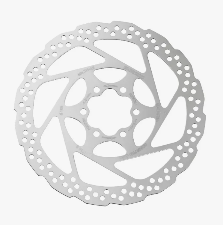 

Тормозной диск Shimano, RT56, 160мм, 6-болт, Серебристый, RT56