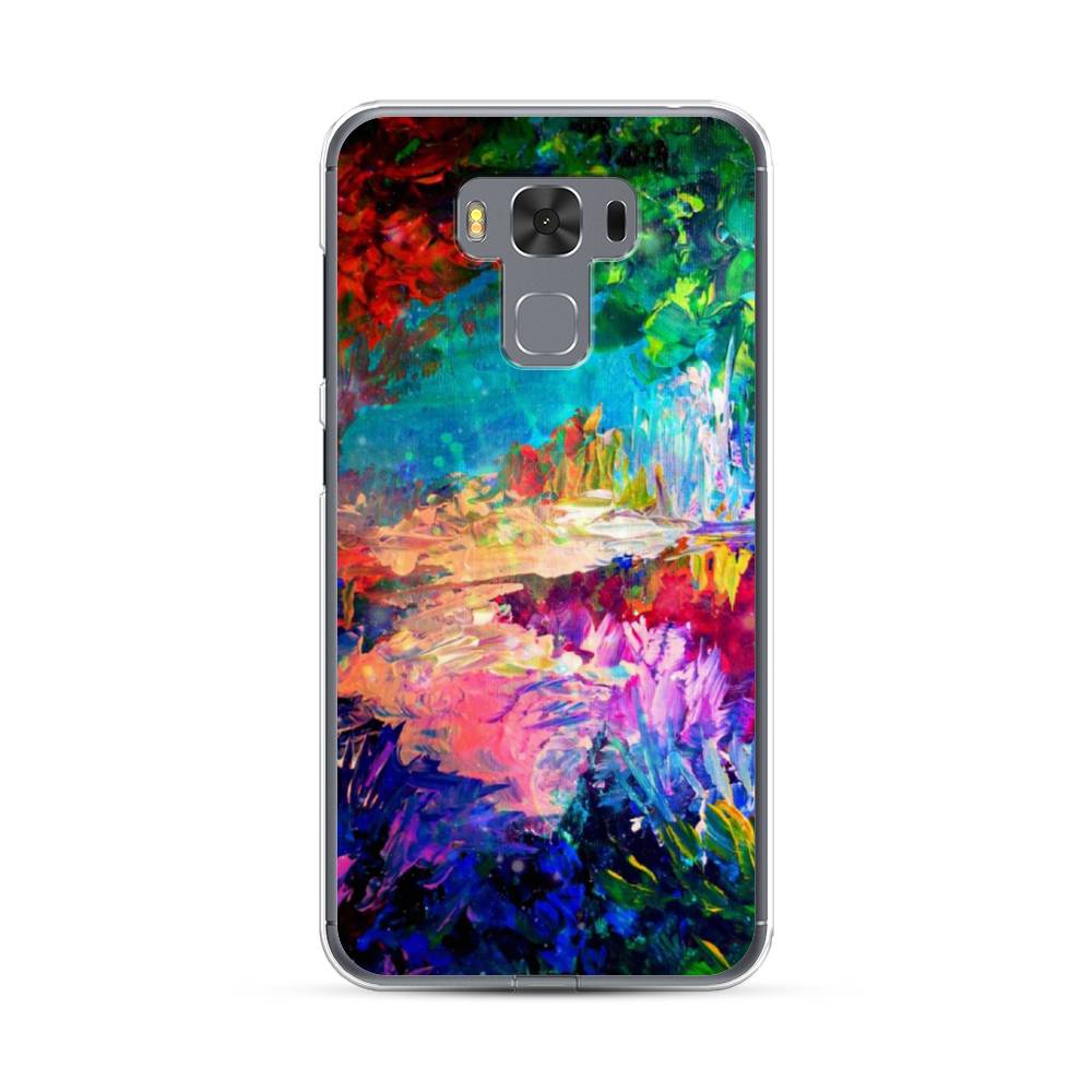 

Чехол Case Place 40950-4 для Asus ZenFone 3 Max (ZC553KL) "Лес-гуашь", 40950-4