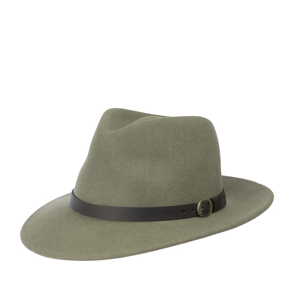 Шляпа мужская Bailey 7006 BRIAR оливковая, р. 61