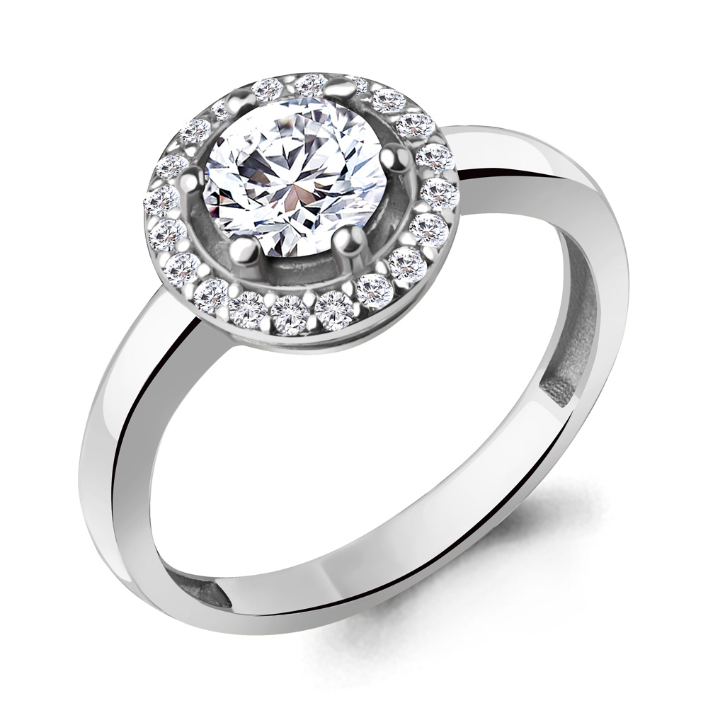 

Кольцо из серебра с фианитом Aquamarine Aquamarine 67403А_925_р р. 17, 67403А_925_р