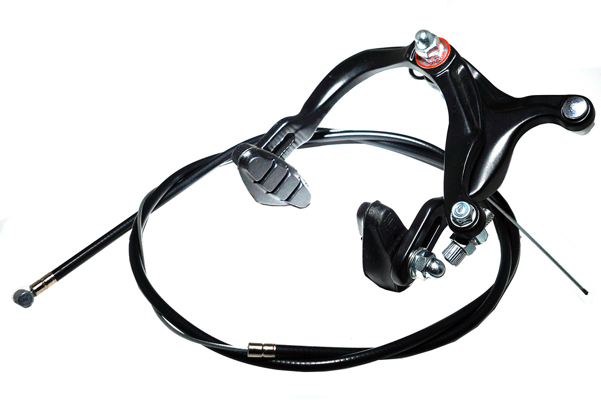 

Тормоз передний BMX SPARKLE SB-1001D U-brake alloy,трос, Черный, SB-1001D