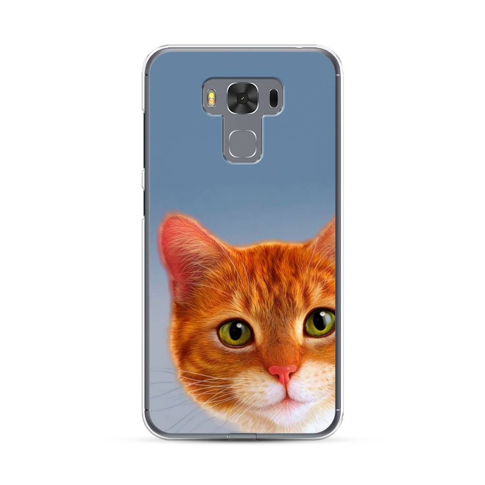 

Чехол Case Place 40950-1 для Asus ZenFone 3 Max (ZC553KL) "Любопытный котик", 40950-1