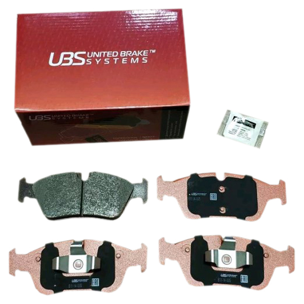 

Тормозные колодки Bmw 1(E81-88) 06-12 3(E90-93) 05-11 пер. UBS B1114005