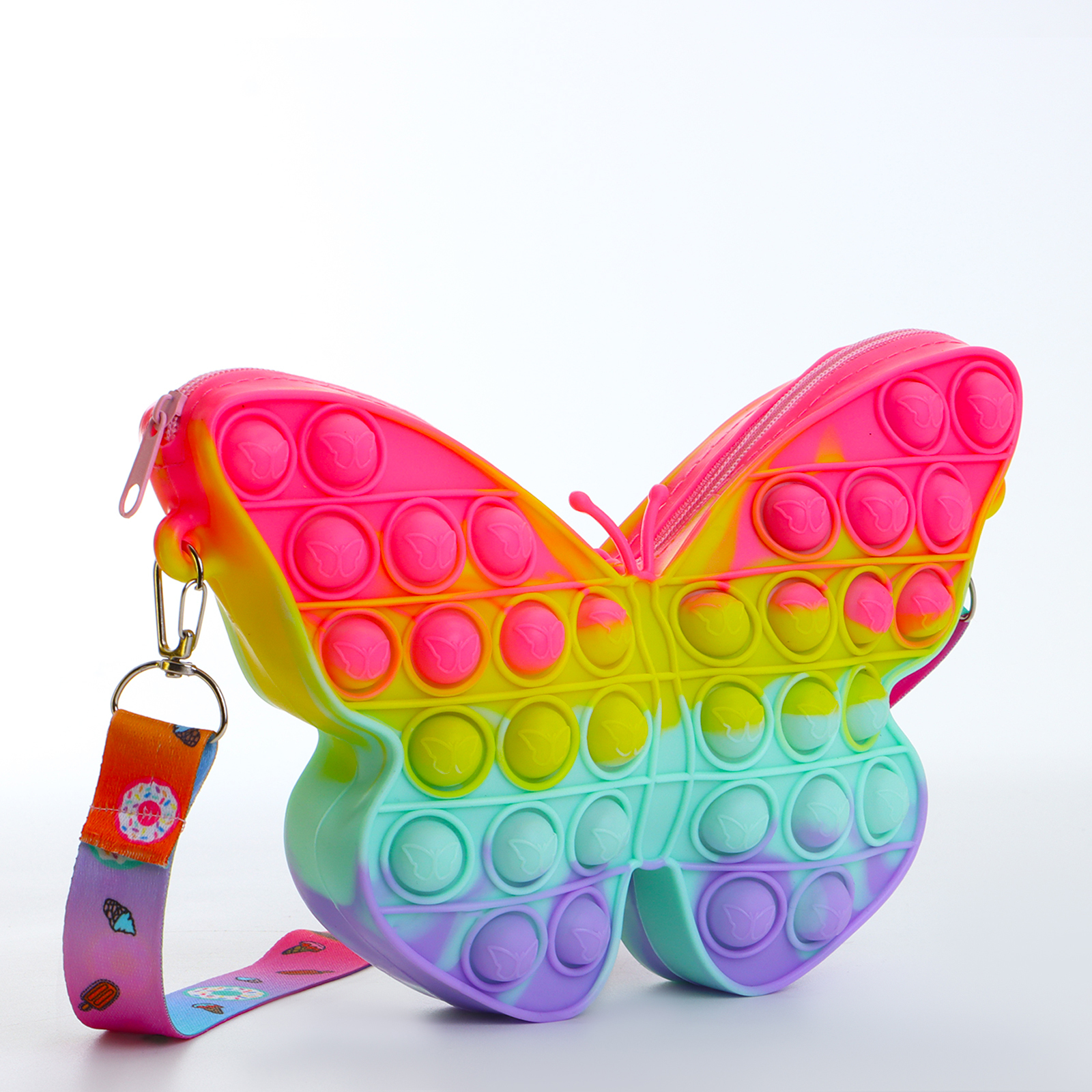 

Сумка детская Выбражулька, на молнии, цвет разноцветный, Бабочка