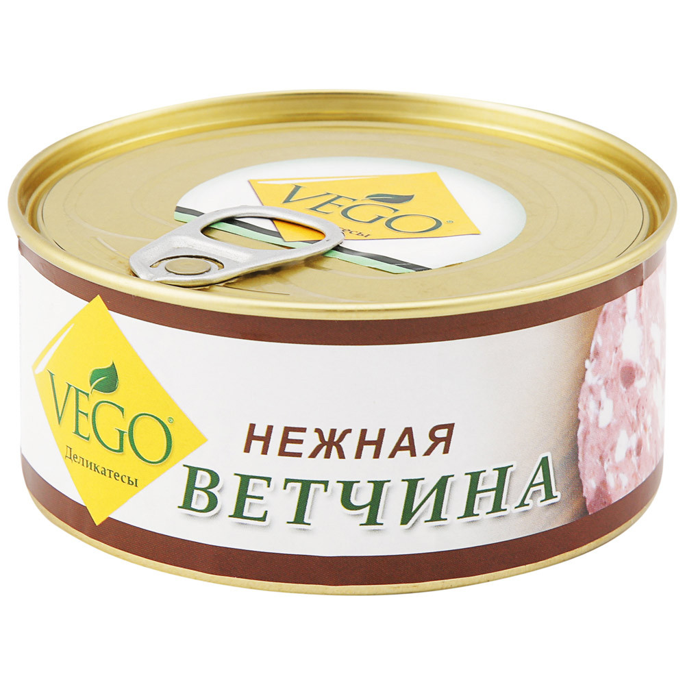 

Ветчина Vego нежная 300 г