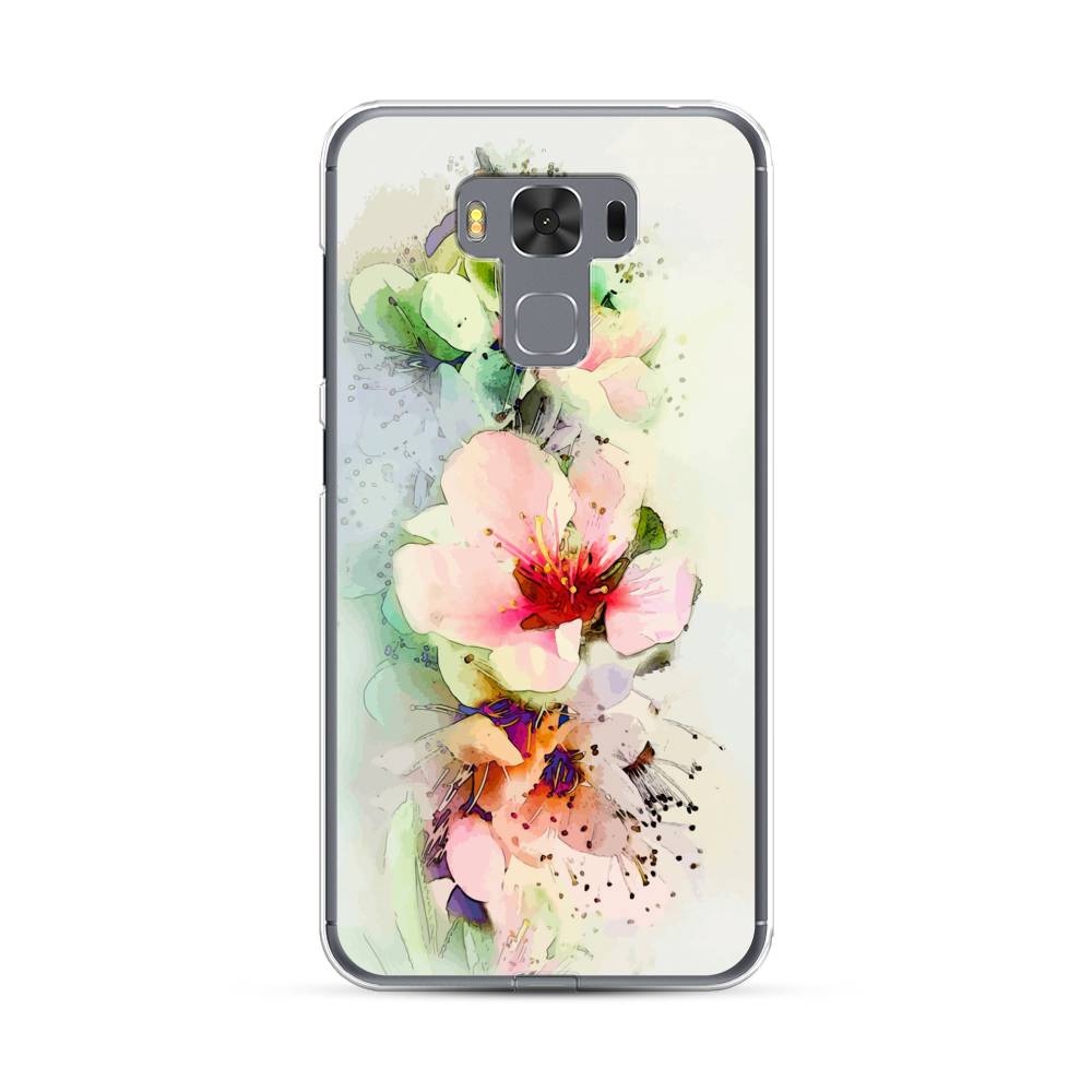 

Чехол Case Place 40950-2 для Asus ZenFone 3 Max (ZC553KL) "Нежные цветы", 40950-2