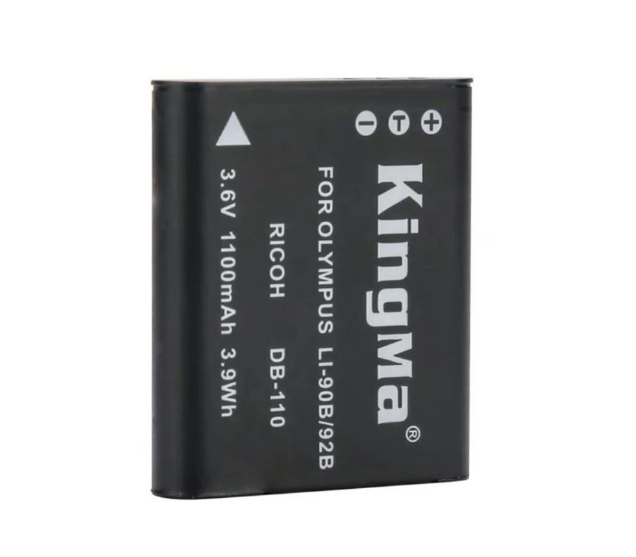 

Аккумулятор для фотоаппарата KingMa LI-90B 1100 мА/ч, LI-90B
