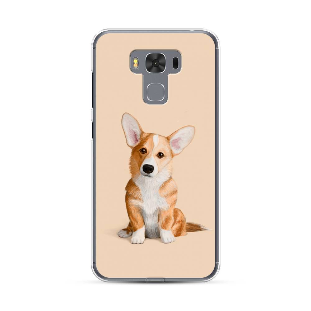 

Чехол Case Place 40950-1 для Asus ZenFone 3 Max (ZC553KL) "Грустный Корги", 40950-1