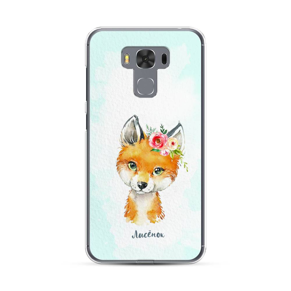 

Чехол Case Place 40950-1 для Asus ZenFone 3 Max (ZC553KL) "Мой лисёнок", 40950-1