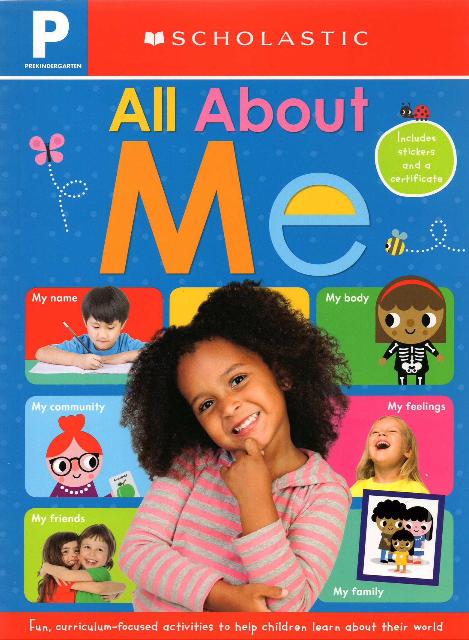 

Scholastic Early Learners All About Me Workbook