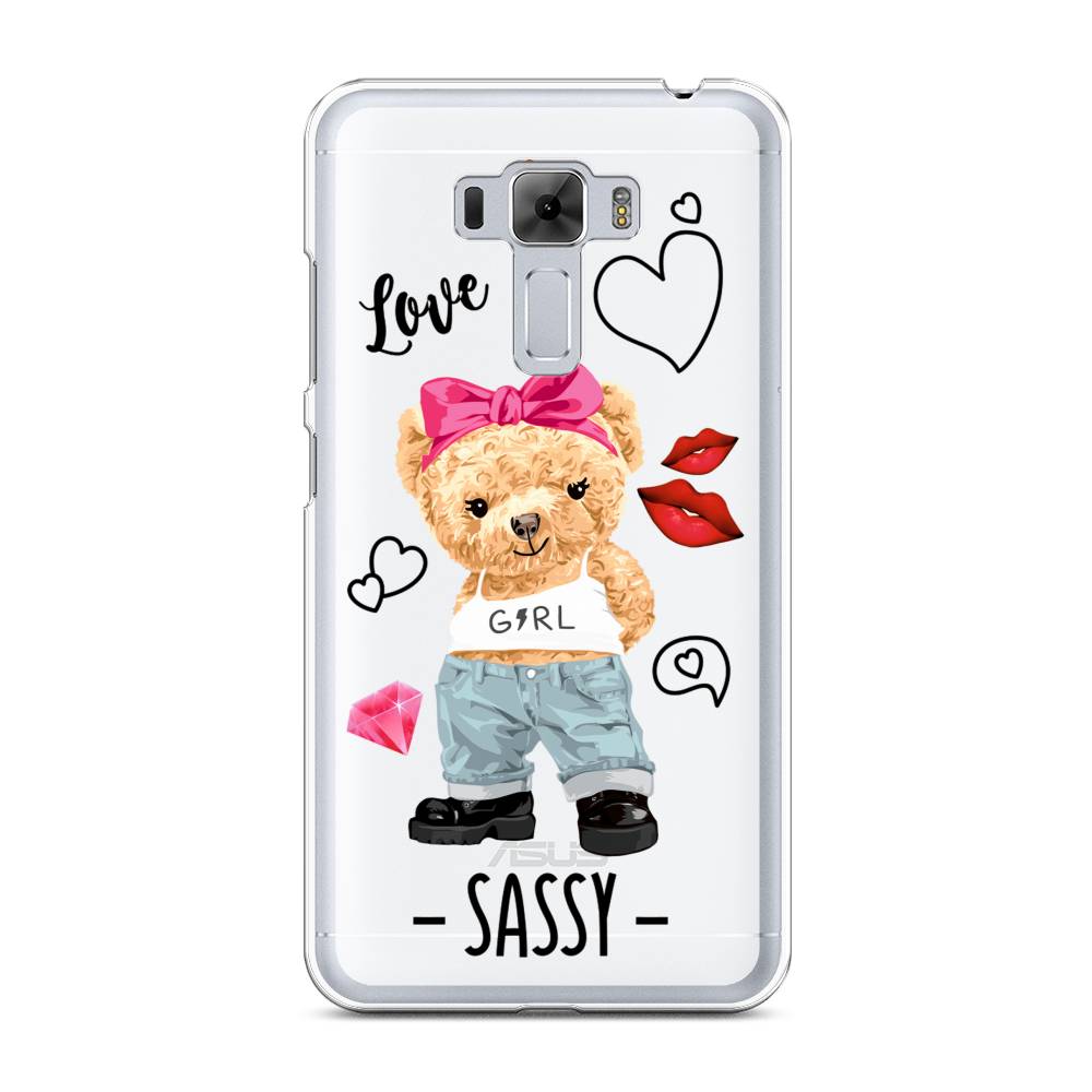 

Чехол на Asus Zenfone 3 Laser ZC551KL "Sugar Mommy", Голубой;белый;розовый, 40850-6