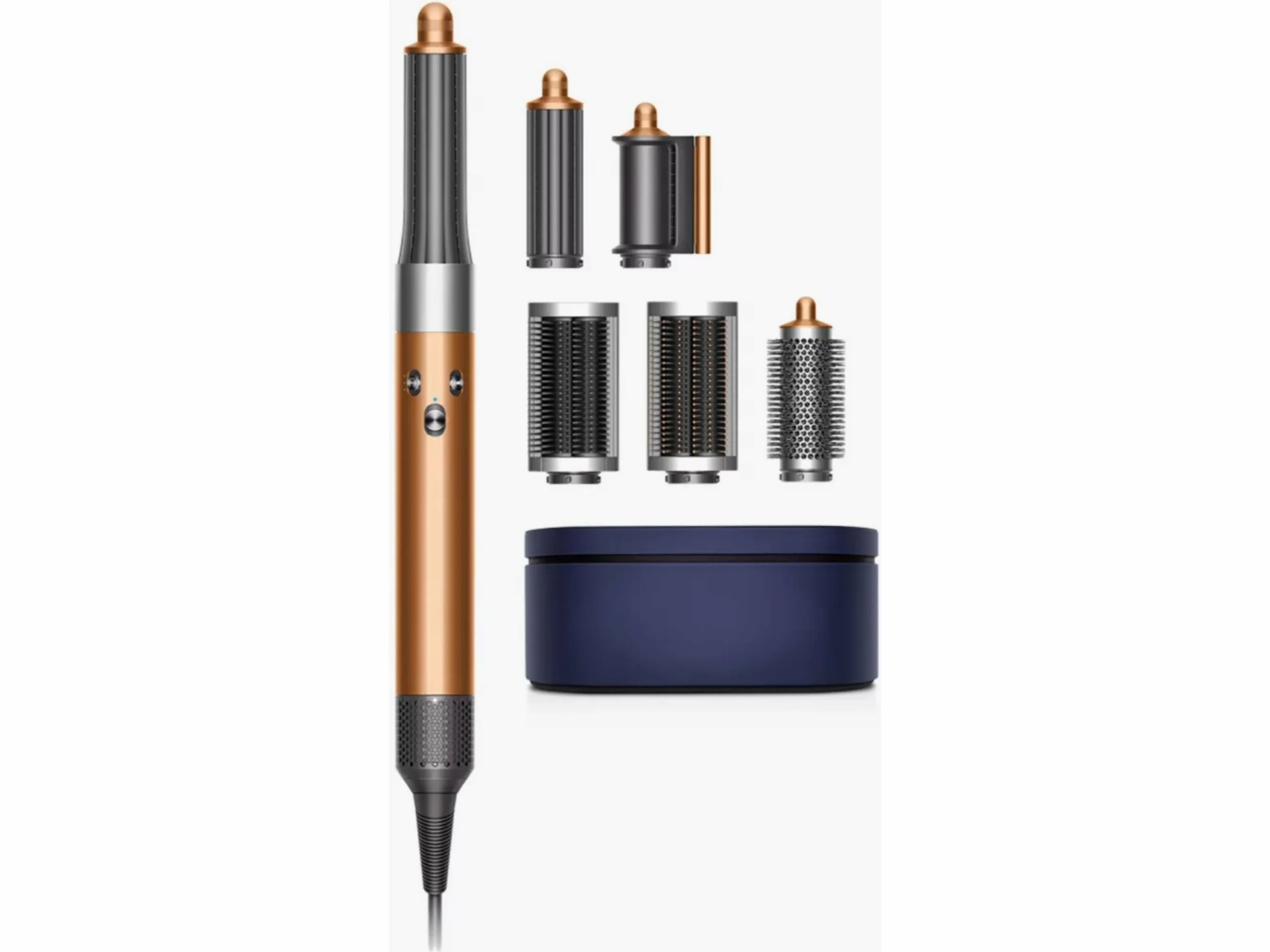 

Мультистайлер Dyson HS05 AirWrap Complete золотистый; серый, HS05 AirWrap Complete