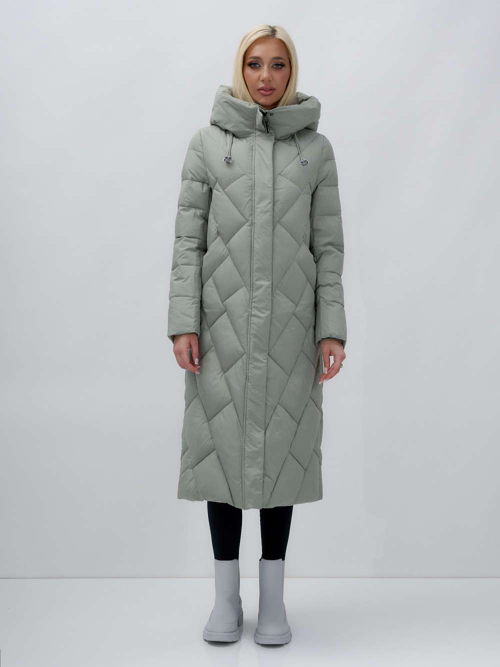 

Пальто женское MTFORCE 9612 серое M, Серый, 9612