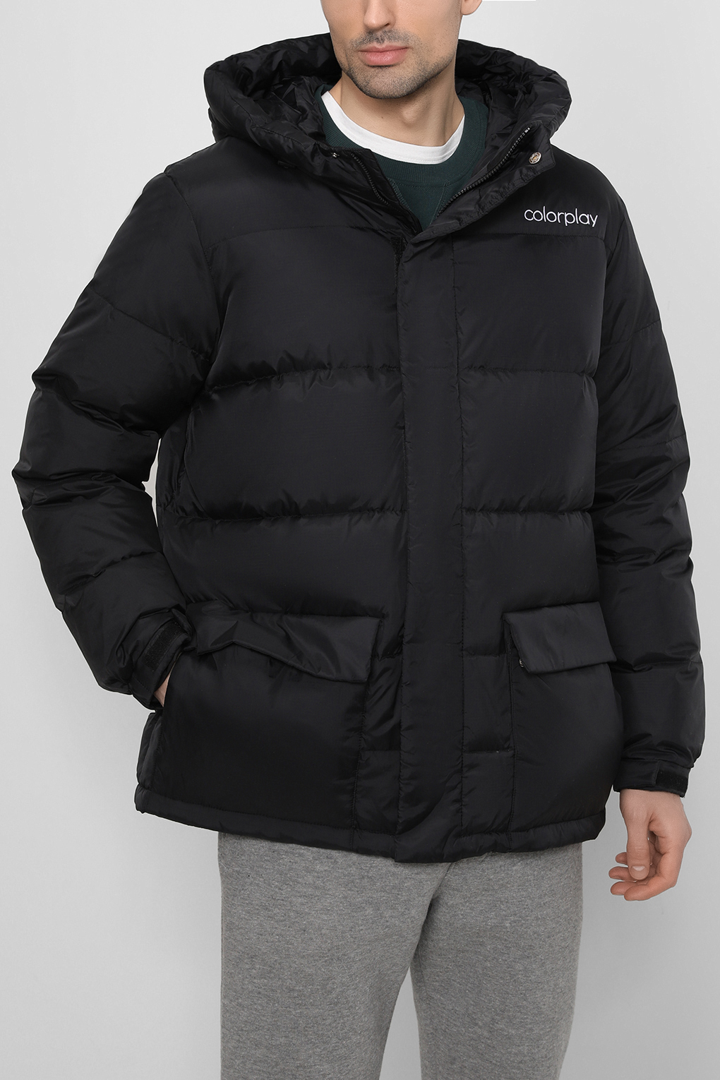 

Куртка мужская COLORPLAY CP22089219-001 черная 52 RU, Черный, CP22089219-001