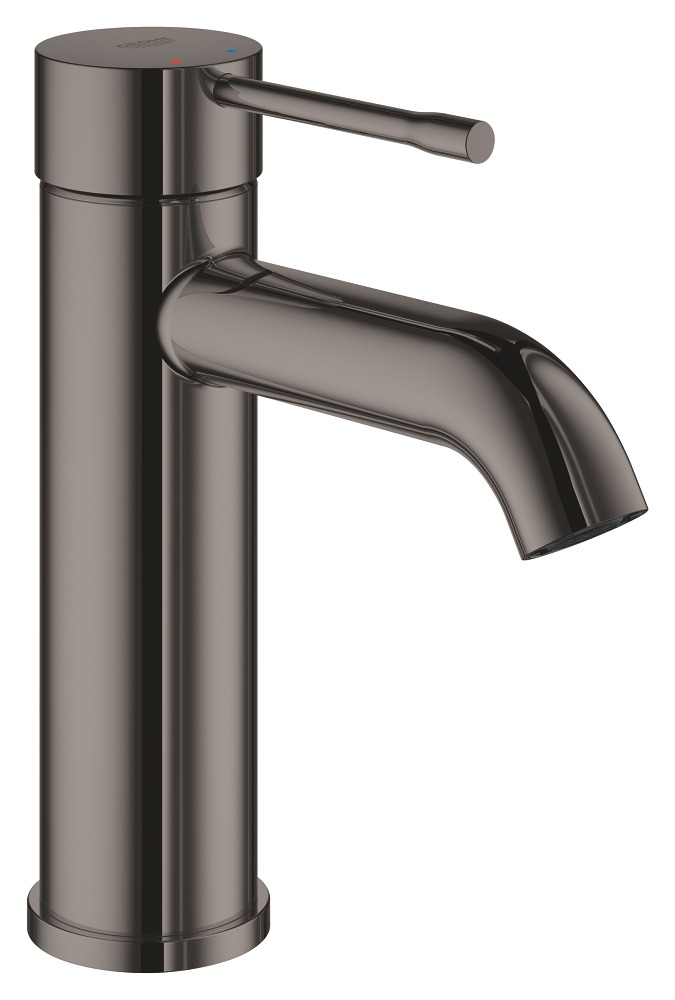 

Смеситель для раковины GROHE Essence, темный графит глянец (24172A01), Черный