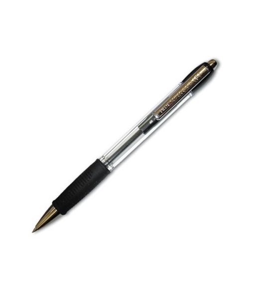 

Ручка шариковая Pilot Supergrip автомат, черная 0,7мм, резин грип, 1 шт