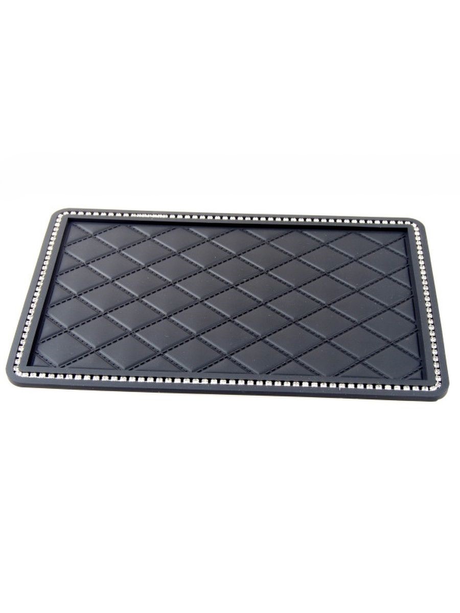 Нескользящий коврик на панель машины minidiamondpad1black