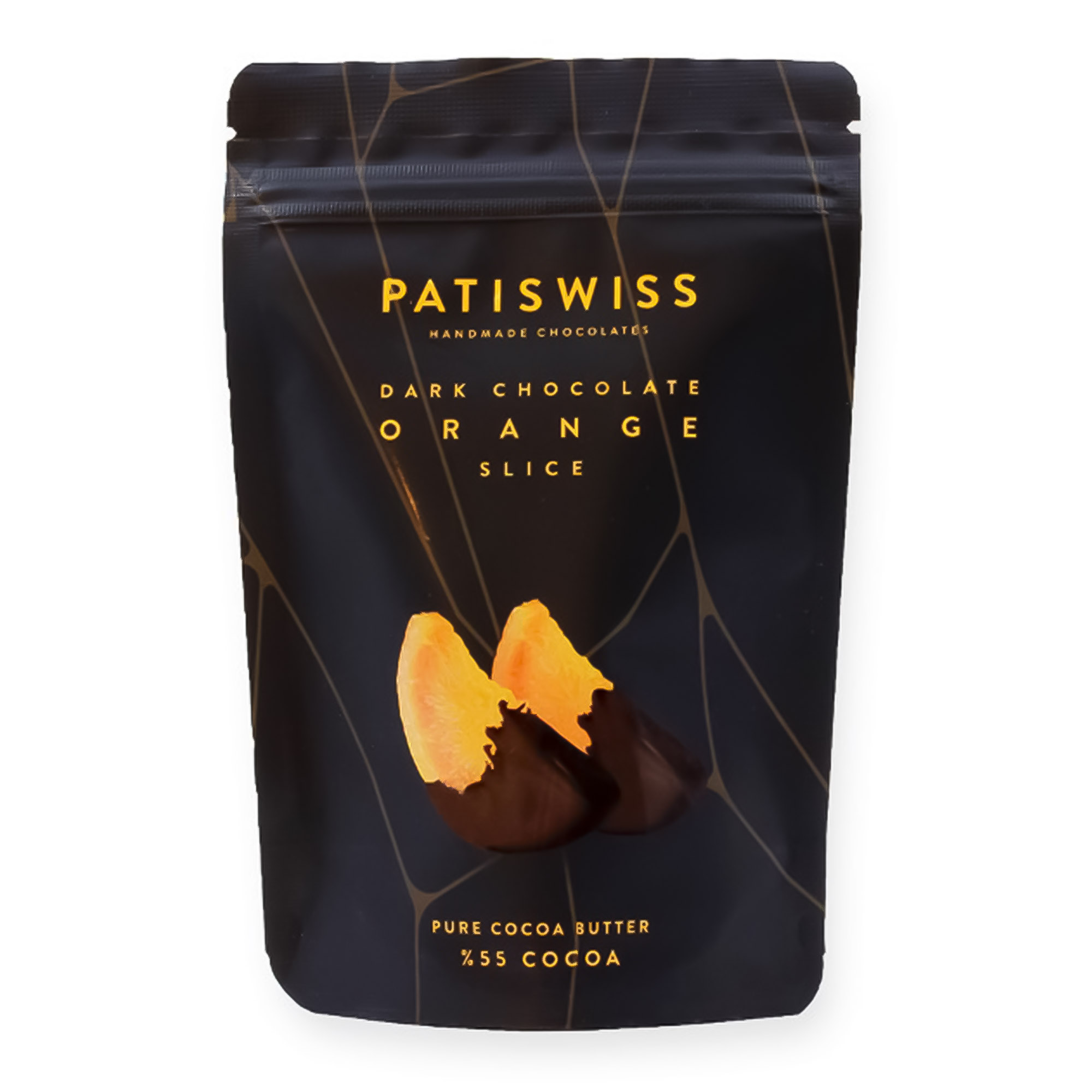 

Шоколадная палочка Patiswiss Ломтик апельсина в темном шоколаде 80 г