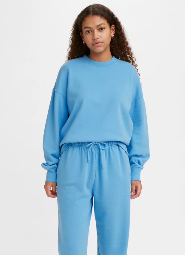 

Свитшот женский Levi's A0886-0000 голубой S, A0886-0000