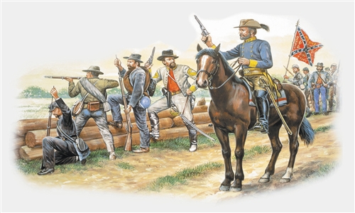 

Сборная модель Italeri 1/72 Confederate Troops 6014