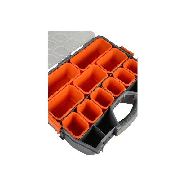 Серо-свинцовый/оранжевый органайзер 18/46 см BLOCKER Boombox BR3772СРСВЦОР серо свинцовый оранжевый органайзер 18 46 см blocker boombox br3772срсвцор