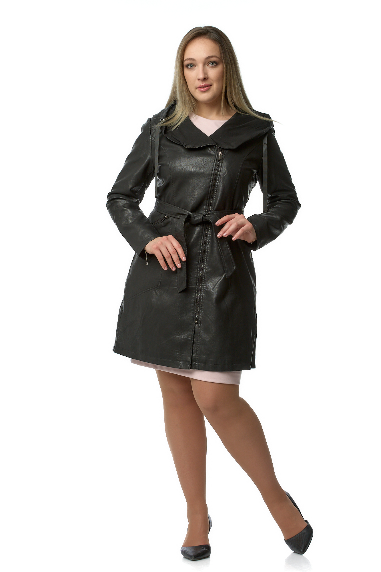 

Пальто женское МОСМЕХА 8021236 черное 52 RU, Черный, 8021236