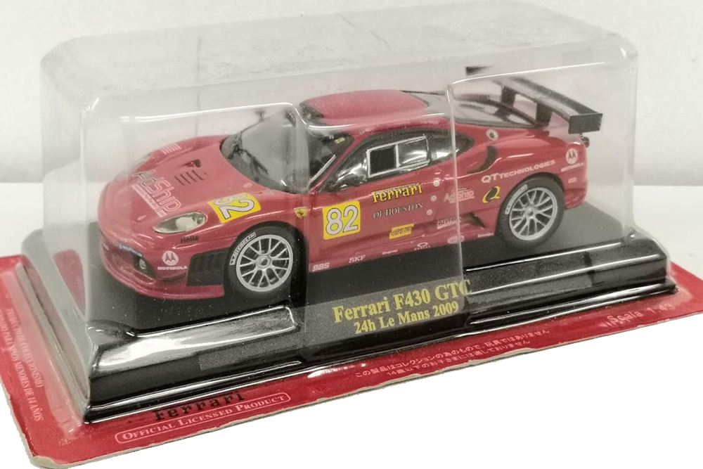 

Модель коллекционная ALTAYA Ferrari 430 gtc 2009 #82, Красный