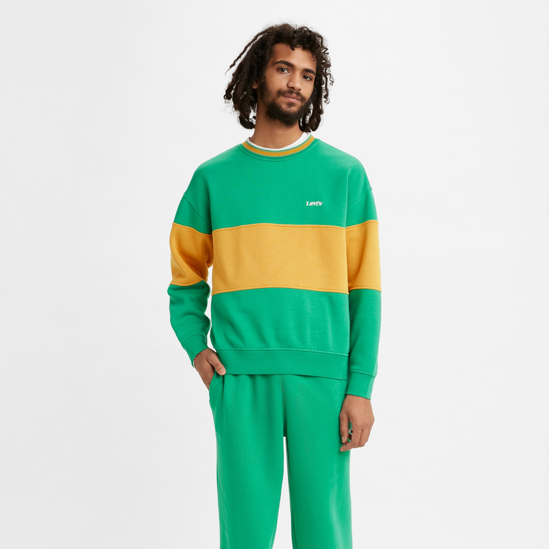 

Джемпер мужской Levi's A0753-0002 зеленый M, A0753-0002