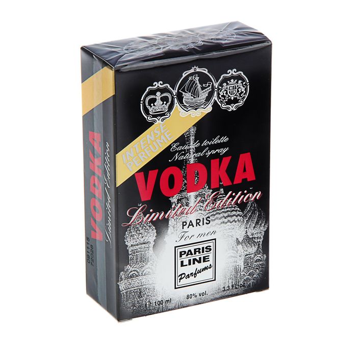 

Туалетная вода мужская Paris Line Vodka Limited Edition Intense 100мл, Vodka Limited Edition Man, 100 мл