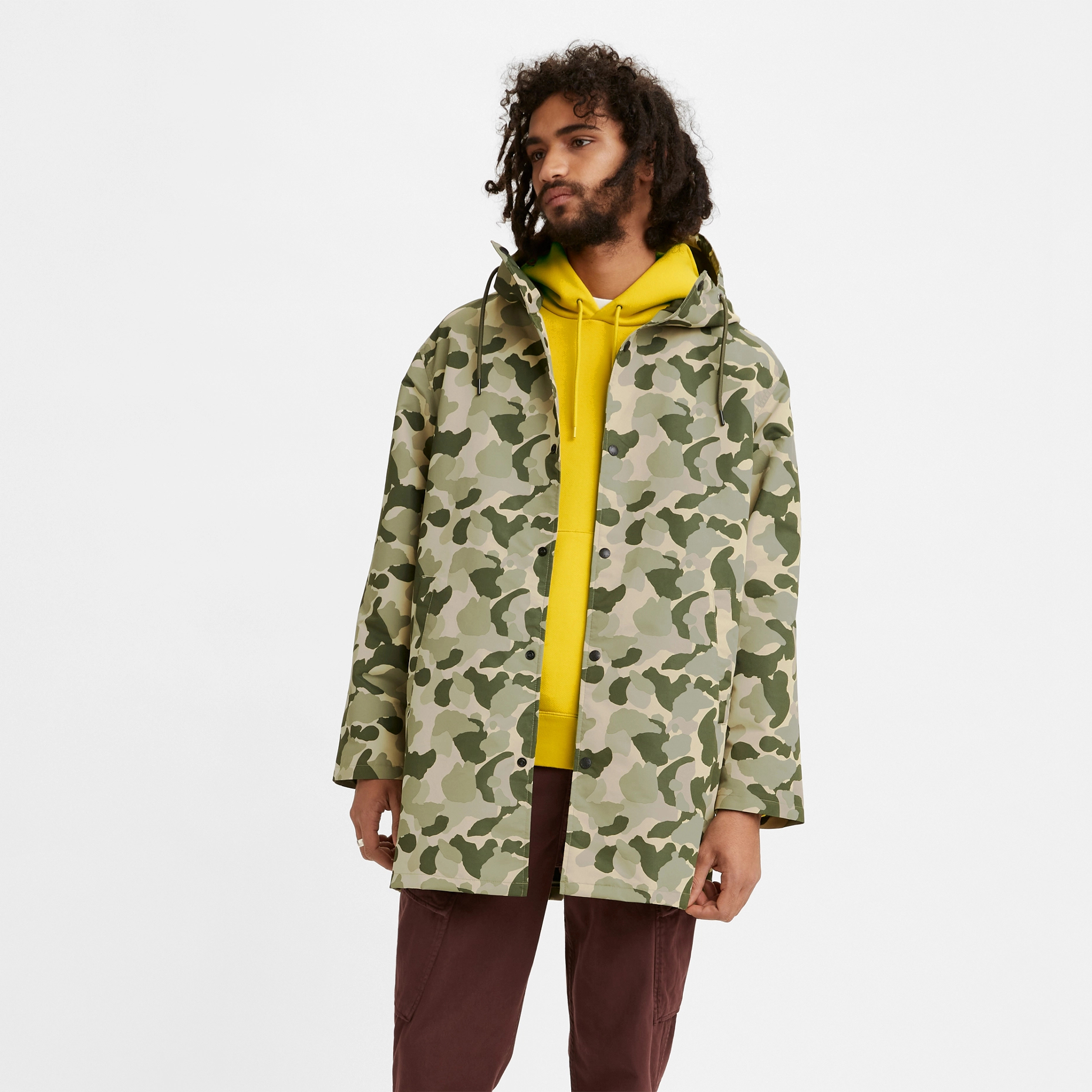 

Парка мужская Levi's A0746-0000 зеленая M, A0746-0000