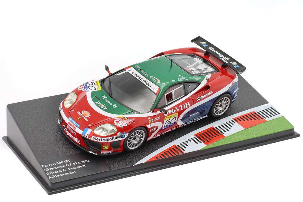 

Ferrari 360 gt #50 "jmb racing" winner n-gt class fia gt silverstone 2002, Разноцветный