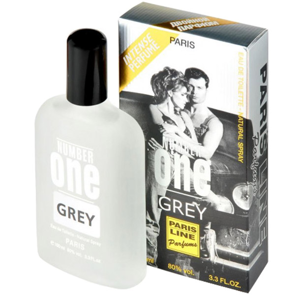 Туалетная вода Paris Line Parfums Number One Grey Intense Perfume 1272216, мужская, 100 мл