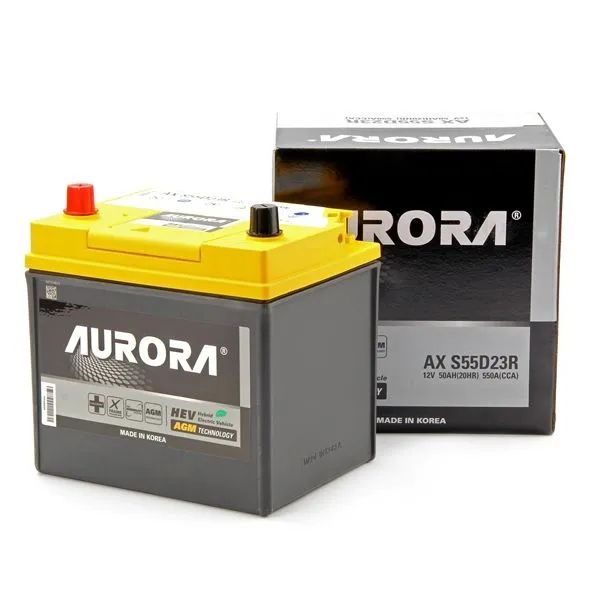 Aurora Аккумулятор Aurora Jis Agm Ax S55D23R