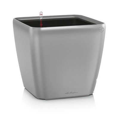 

Горшок с автополивом LECHUZA Quadro 21 LS Серебристый, Quadro 21 LS