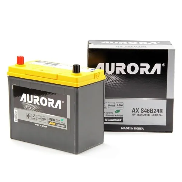 

Aurora Аккумулятор Aurora Jis Agm Ax S46B24R