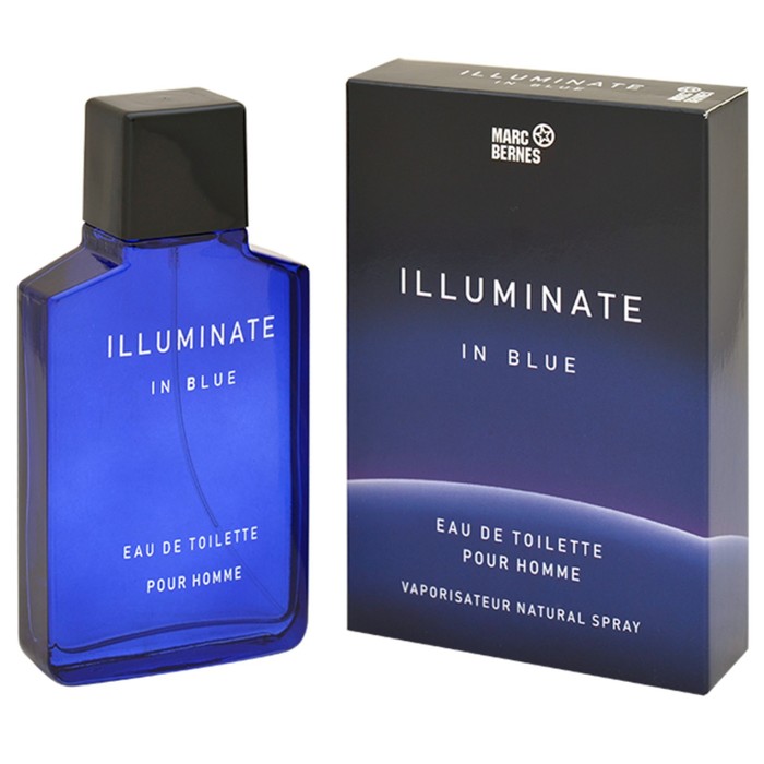 фото Туалетная вода мужская illuminate in blue 100 мл 7823321 positive parfum