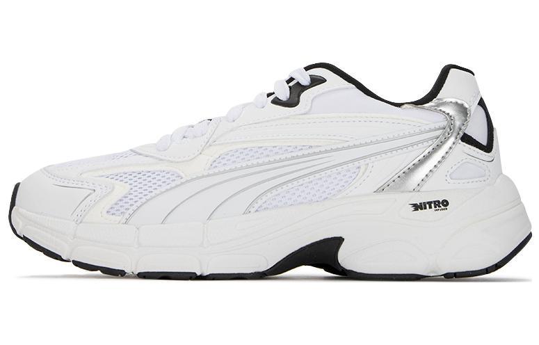 

Кроссовки унисекс Puma Teveris Nitro Metallic Wns белые 38.5 EU, Белый, Teveris Nitro Metallic Wns