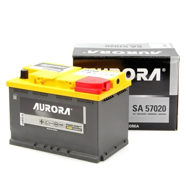 

Aurora Аккумулятор Aurora Din Agm 57020 L3 (L)