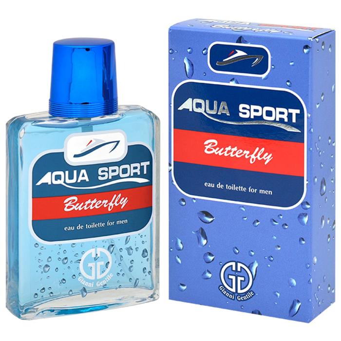 

Туалетная вода мужская AQUA SPORT BUTTERFLY, 100 мл 7097983, Aqua Sport Butterfly Man, 100 мл