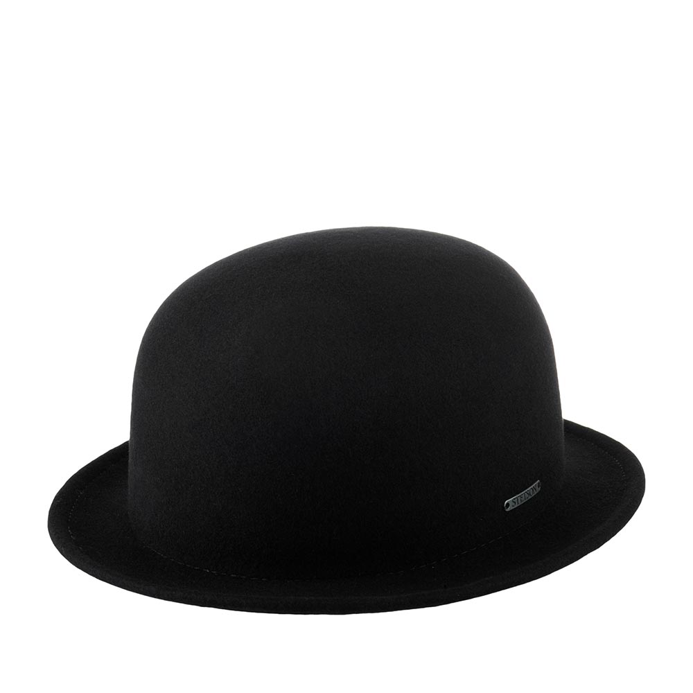 Шляпа унисекс Stetson 1998101 BOWLER WOOLFELT черная, р. 59