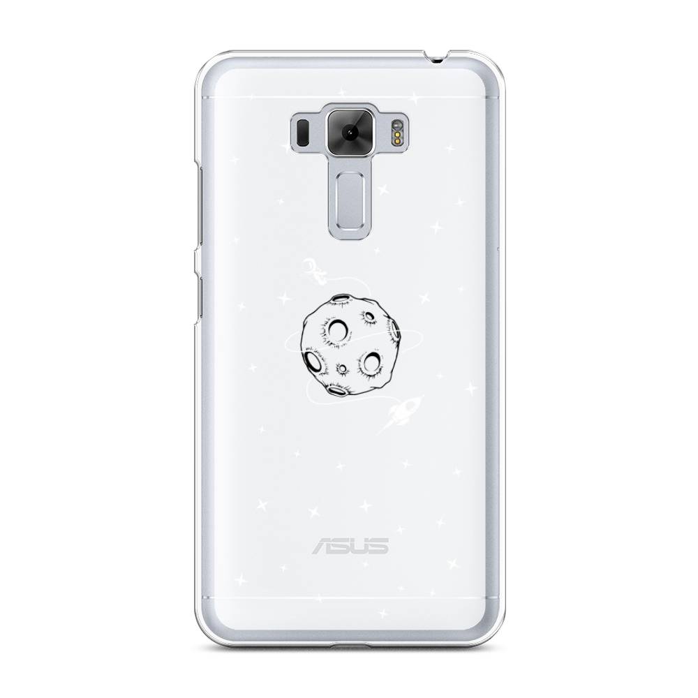 

Чехол на Asus Zenfone 3 Laser ZC551KL "Полет вокруг луны", Белый;серый;черный, 40850-2