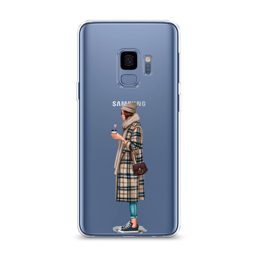 

Чехол на Samsung Galaxy S9 "Утренний кофе", Коричневый;бежевый, 25750-6